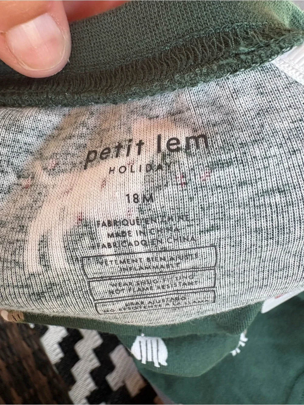 Petit Lem Christmas Pajamas // 18m // NWT